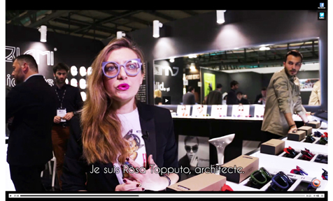 MIDO 2017   stand CAMBIAMI – Bijouets  interview by frequenceoptic